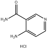 4-amino-3-pyridinecarboxamide hydrochloride Structure