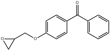 Methanone,[4-(oxiranylmethoxy)phenyl]phenyl- Structure