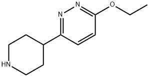 3-ethoxy-6-(piperidin-4-yl)pyridazine 구조식 이미지