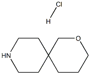 2-OXA-9-AZASPIRO[5.5]UNDECANE HCL 구조식 이미지