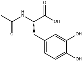 L-Tyrosine, N-acetyl-3-hydroxy- 구조식 이미지