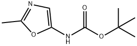 tert-butyl (2-methyloxazol-5-yl)carbamate 구조식 이미지