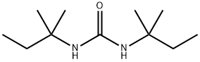 1,3-bis(2-methylbutan-2-yl)urea 구조식 이미지