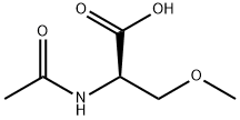 (R)-2-Acetylamino-3-methoxy-propionic acid Structure