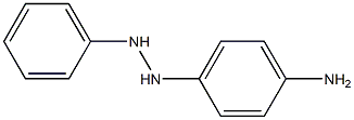 Benzenamine, 4-(2-phenylhydrazino)- Structure