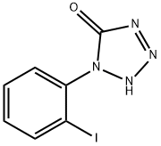 5H-Tetrazol-5-one, 1,2-dihydro-1-(2-iodophenyl)- Structure