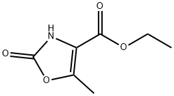5-Methyl-2-oxo-2,3-dihydro-oxazole-4-carboxylic acid ethyl ester Structure