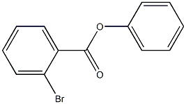 Benzoic acid, 2-bromo-, phenyl ester Structure