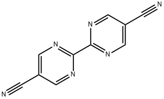[2,2'-Bipyrimidine]-5,5'-dicarbonitrile Structure