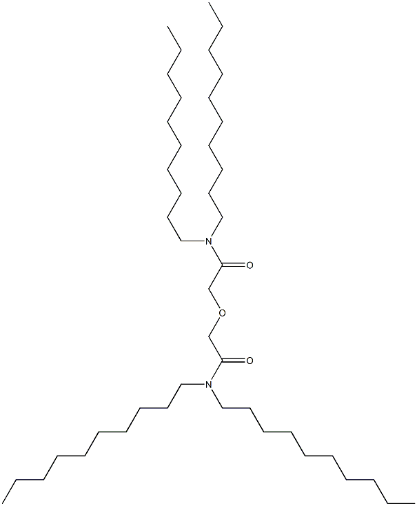 Acetamide, 2,2'-oxybis[N,N-didecyl- 구조식 이미지