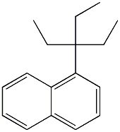 Naphthalene, 1-(1,1-diethylpropyl)- Structure