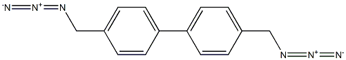 1-(azidomethyl)-4-[4-(azidomethyl)phenyl]benzene Structure
