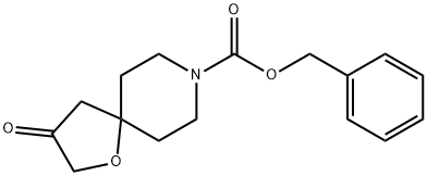 benzyl 3-oxo-1-oxa-8-azaspiro[4.5]decane-8-carboxylate 구조식 이미지