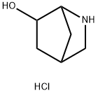 2-azabicyclo[2.2.1]heptan-6-ol hydrochloride Structure