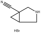 3-azabicyclo[3.1.0]hexane-1-carbonitrile hydrobromide 구조식 이미지