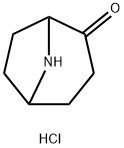 8-azabicyclo[3.2.1]octan-2-one hydrochloride Structure