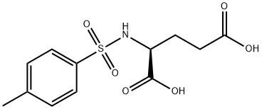 N-[(4-methylphenyl)sulfonyl]glutamic acid 구조식 이미지