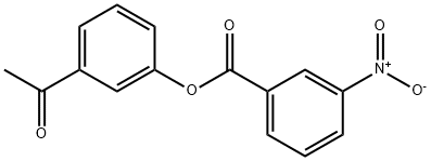 3-acetylphenyl 3-nitrobenzoate Structure