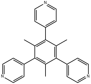 1,3,5-Trimethyl-2,4,6-Tris(4-pyridyl)benzene Structure