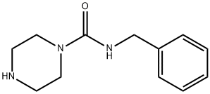 N-benzylpiperazine-1-carboxamide Structure