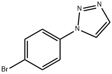1-(4-Bromophenyl)-1h-1,2,3-triazole 구조식 이미지