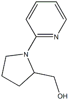 (1-(pyridin-2-yl)pyrrolidin-2-yl)methanol Structure