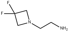 2-(3,3-difluoroazetidin-1-yl)ethan-1-amine Structure