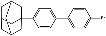 1-(4'-bromo-[1,1'-biphenyl]-4-yl)adamantane 구조식 이미지