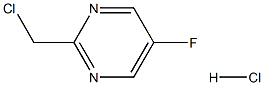 2-(Chloromethyl)-5-fluoropyrimidine hydrochloride Structure