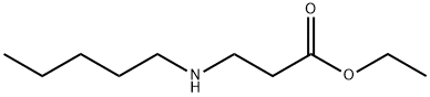 ethyl 3-(pentylamino)propanoate Structure