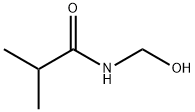 N-(HYDROXYMETHYL)-2-METHYLPROPANAMIDE 구조식 이미지