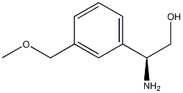 (S)-2-amino-2-(3-(methoxymethyl)phenyl)ethanol Structure