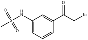 N-[3-(2-Bromo-acetyl)-phenyl]-methanesulfonamide Structure