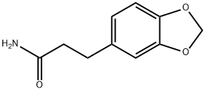 3-(2H-1,3-benzodioxol-5-yl)propanamide 구조식 이미지