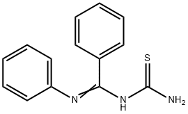 (E)-N-carbamothioyl-N-phenylbenzimidamide Structure