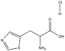 2-amino-3-(thiazol-5-yl)propanoic acid hydrochloride 구조식 이미지