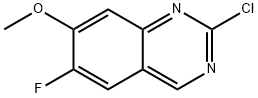 2-chloro-6-fluoro-7-methoxyquinazoline Structure