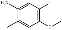5-Iodo-4-methoxy-2-methyl-phenylamine Structure