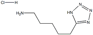 [5-(1H-tetrazol-5-yl)pentyl]amine hydrochloride Structure