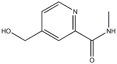4-(hydroxymethyl)-N-methylpicolinamide Structure