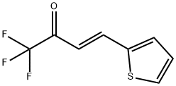 (E)-1,1,1-trifluoro-4-thiophen-2-ylbut-3-en-2-one Structure