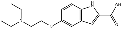 5-(2-(diethylamino)ethoxy)-1H-indole-2-carboxylic acid Structure