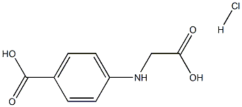 (S)-4-CARBOXYPHENYLGLYCINE HYDROCHLORIDE Structure