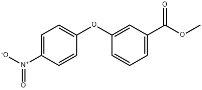 METHYL 3-(4-NITROPHENOXY)BENZOATE Structure
