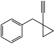 [(1-ethynylcyclopropyl)methyl]benzene Structure