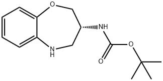 tert-butyl (2,3,4,5-tetrahydrobenzo[b][1,4]oxazepin-3-yl)carbamate Structure