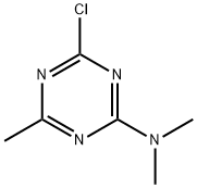 4-Chloro-N,N,6-Trimethyl-1,3,5-Triazin-2-Amine Structure
