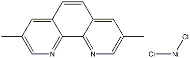 Nickel, dichloro(2,9-dimethyl-1,10-phenanthroline 구조식 이미지