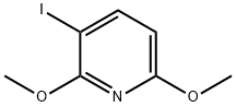 3-iodo-2,6-dimethoxypyridine 구조식 이미지