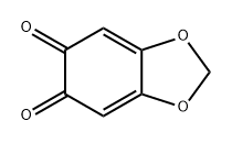 benzo[1,3]dioxole-5,6-dione 구조식 이미지